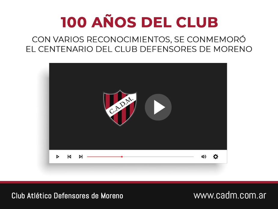 Video de los festejos por los 100 años del Club